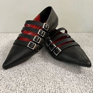 Strange Cvlt Coven Flats Womens sz 12